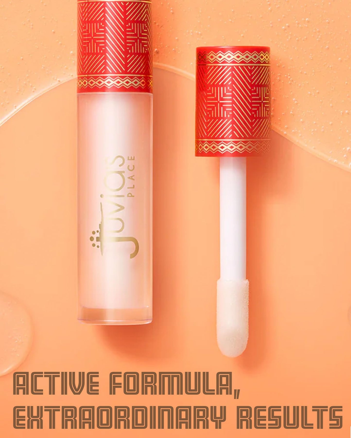 Juvia's Place Beautiful Big Lip Plumper - Clear Sensation | Crystal Clear Gloss with Maximum Plumping Power, & Defined Lips | Hydrating & High-Shine Beauty & Personal Care Juvia's Place
