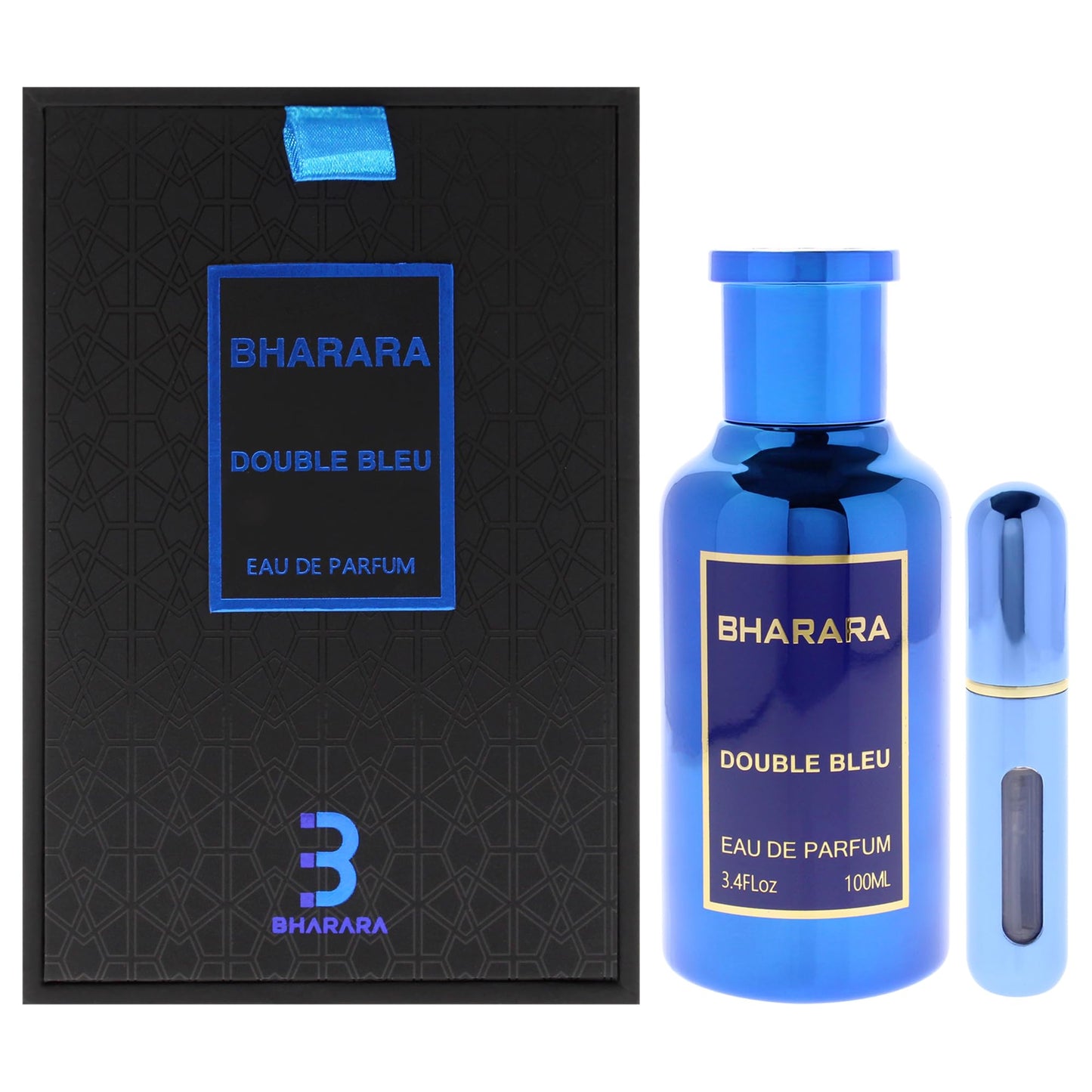 Double Bleu by Bharara for Men - 3.4 oz EDP Spray Beauty & Personal Care B Bharara