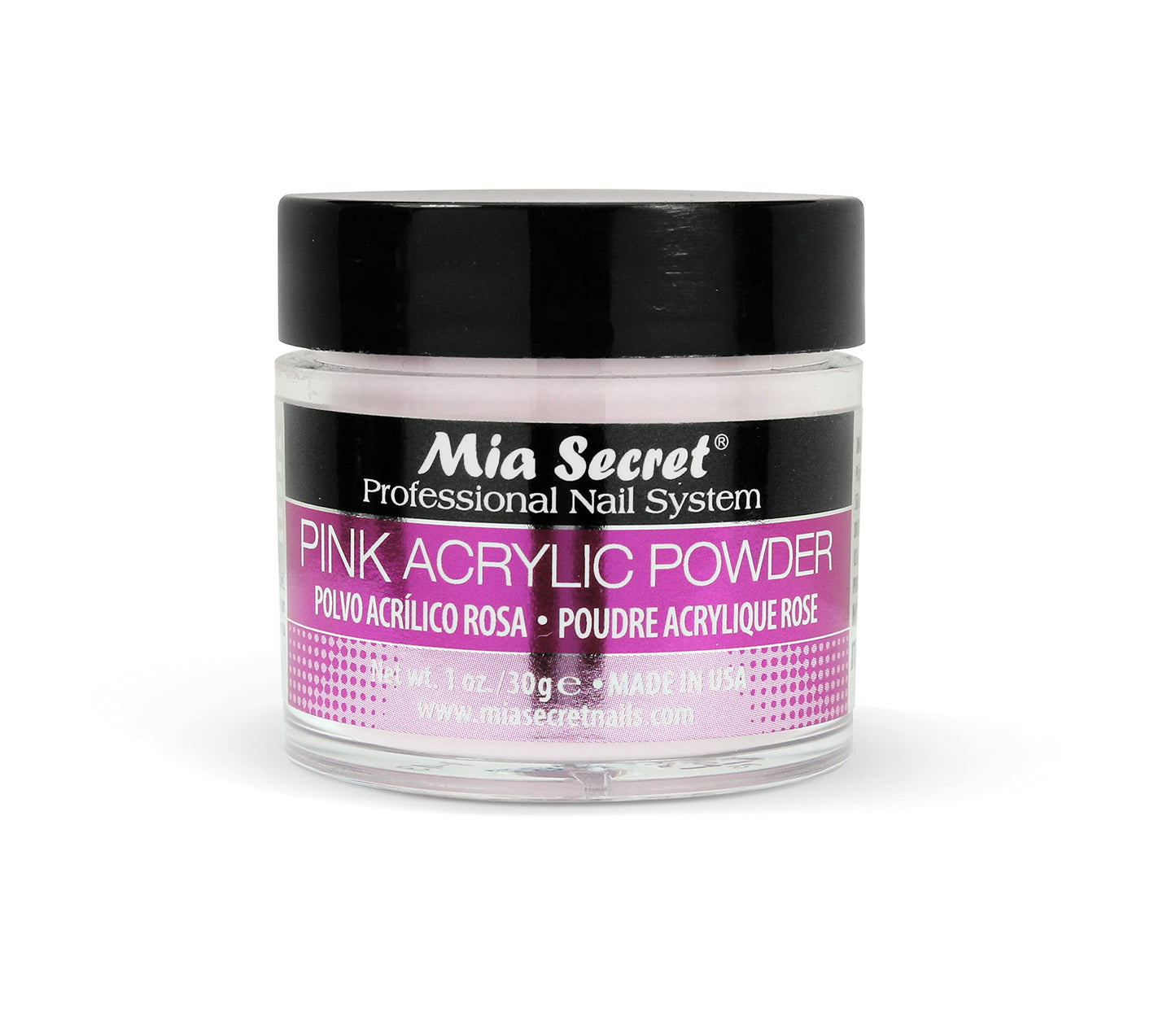 Mia Secret Professional Acrylic Nail System Pink Acrylic Powder 1 OZ Beauty & Personal Care Mia