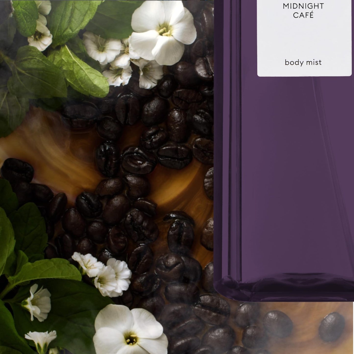 Fine'ry Midnight Café Hair + Body Fragrance Fine Mist Spray | Warm Smoky, Vanilla Scent with Crème De Café, Jasmine & Patchouli, Vegan & Cruelty-Free Beauty & Personal Care Fine'ry