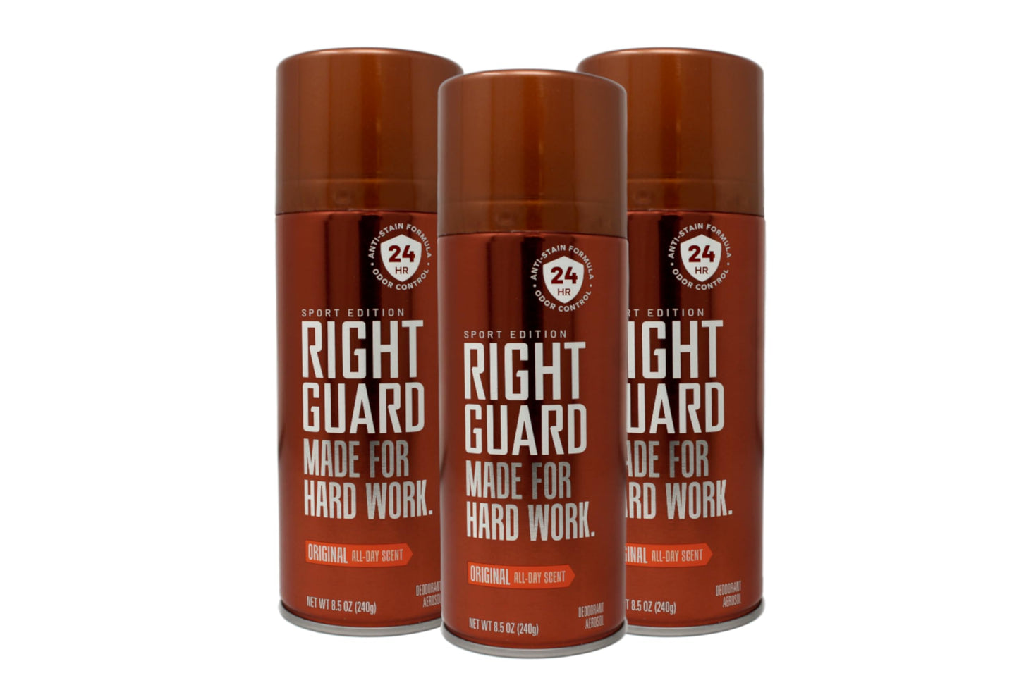 Right Guard Sport 8.5 Ounce Aero Original 24Hr Deodorant (Pack of 3) Beauty and Personal Care Right Guard