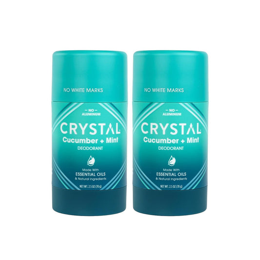 CRYSTAL Magnesium Solid Stick Natural Deodorant, Non-Irritating Aluminum Free Deodorant for Men or Women, Safely and Effectively Fights Odor, Baking Beauty and Personal Care Crystal Essence