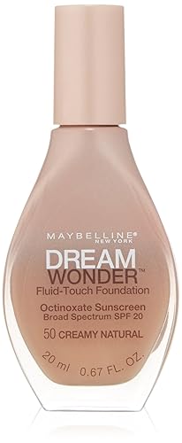 Maybelline New York Dream Wonder Fluid-Touch Foundation, Creamy Natural, 0.67 Fluid Ounce Beauty & Personal Care MAYBELLINE