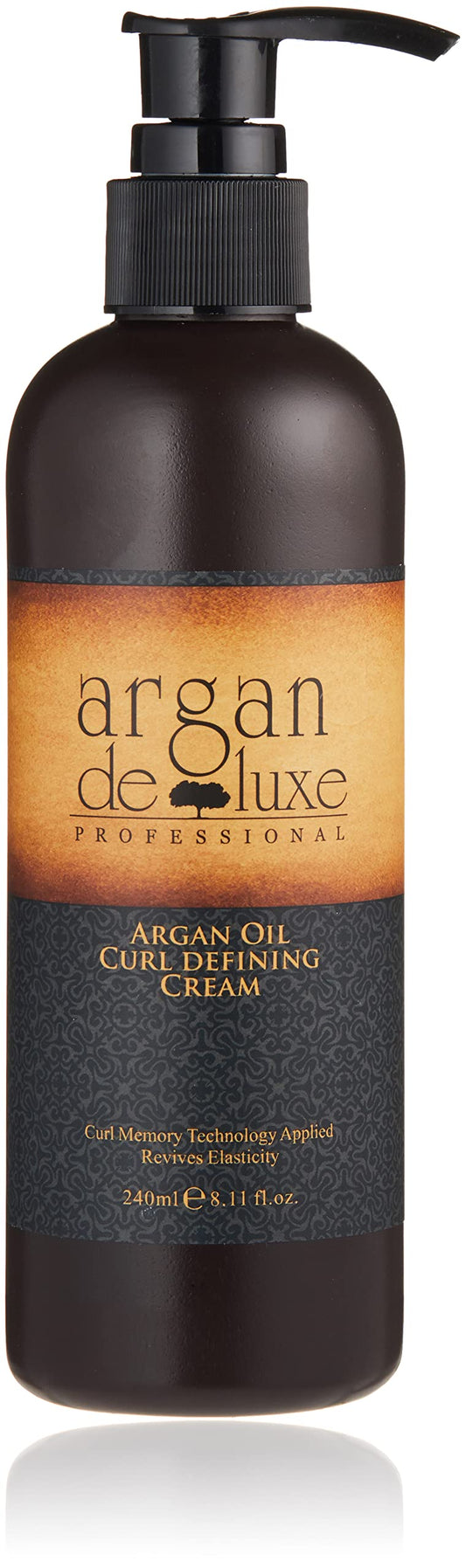 Argan deluxe 100% Pure Organic Moroccan Argan Oil Curl Defining Cream Restores Shine and Softness for all Curl Types. Formulated to hold Curls Pattern Beauty & Personal Care Argan Deluxe