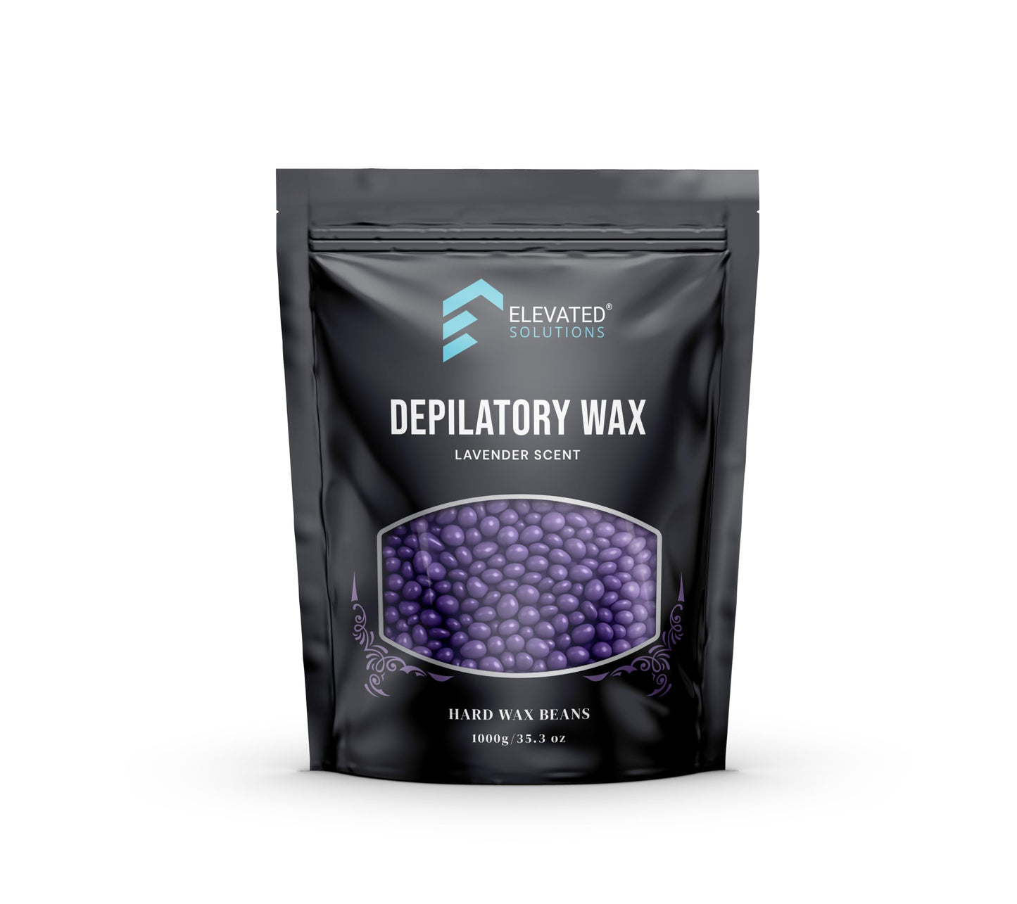 Elevated Solutions Hard Wax Beads for Hair Removal, Soothing Depilation Wax for Sensitive Skin, 35 oz (1000 gr) Beauty and Personal Care Elevated Solutions