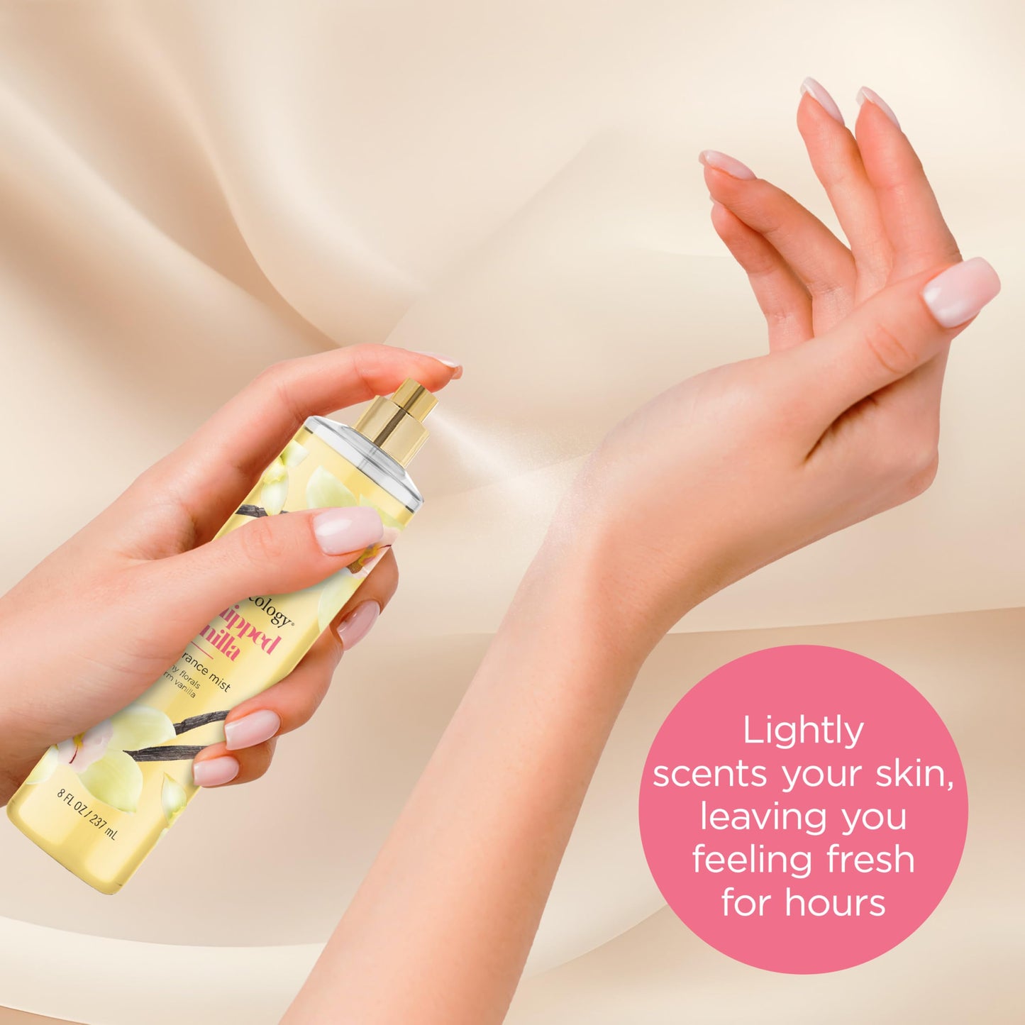 Bodycology Long-Lasting Fragrance Body Mist, Whipped Vanilla, 8 fl oz (Pack of 2) Beauty & Personal Care Bodycology