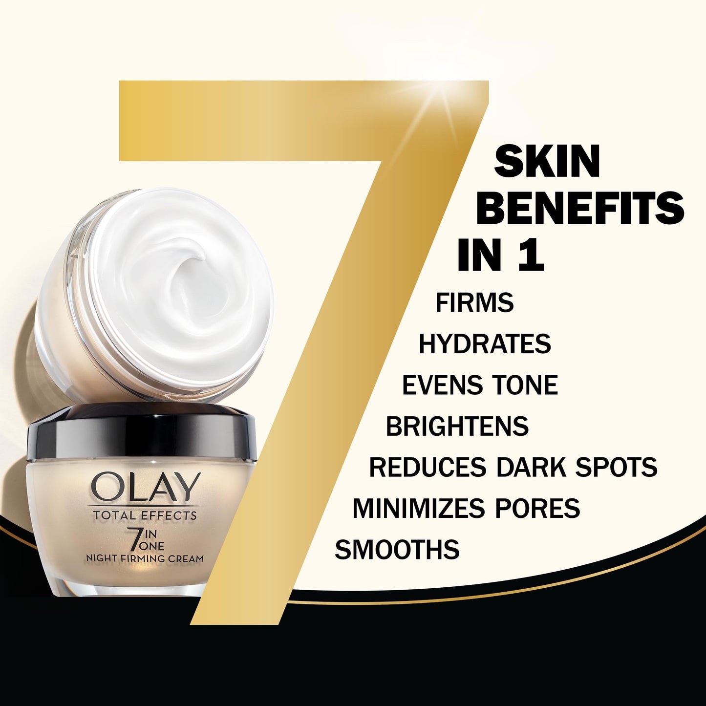 Olay Total Effects Night Firming Cream Face Moisturizer, 1.7 oz Beauty & Personal Care Olay