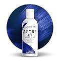 Adore Semi Permanent Hair Color (112 Indigo Blue) | Vegan & Cruelty-Free Blue Hair Dye | No Ammonia, No Peroxide, No Alcohol | 4 Fl Oz (Pack of 1) Beauty & Personal Care Adore