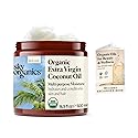 Sky Organics - Multipurpose Organic Coconut Oil for Skin & Hair w Ebook, 16.9 fl oz - Extra Virgin Hair Oil & Body Moisturizer - Vitamins Beauty & Personal Care Sky Organics