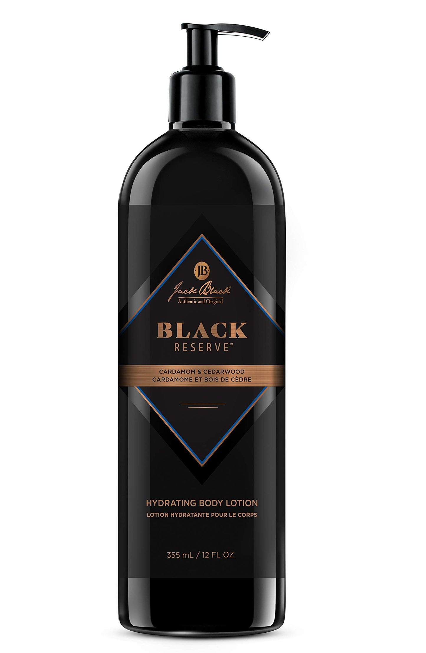 Jack Black - Black Reserve Hydrating Body Lotion With Cardamom & Cedarwood, 12 oz. Beauty & Personal Care Jack Black