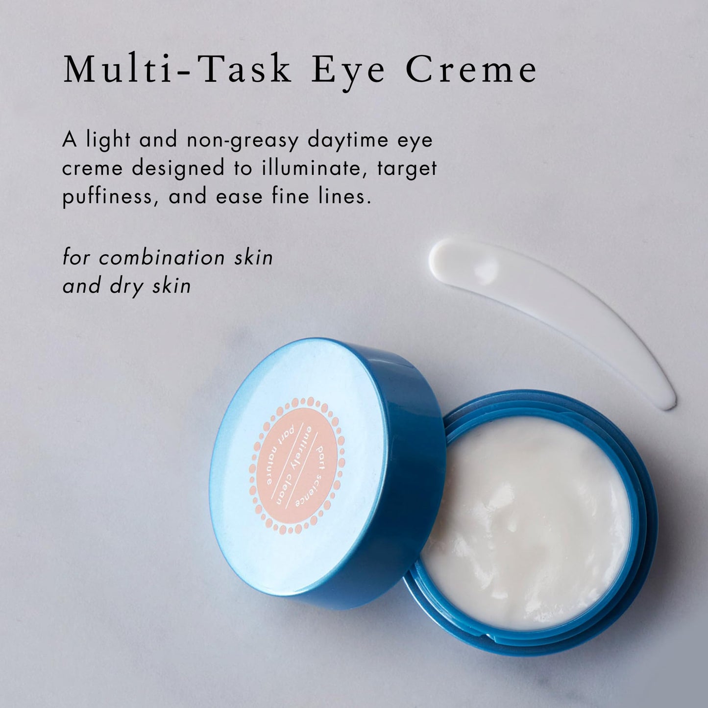 Bioelements Multi-Task Eye Creme - 0.5 fl oz - Target Puffiness, Dark Circles & Fine Lines - Light & Non Greasy - Vegan, Gluten Free - Never Tested Beauty & Personal Care Bioelements