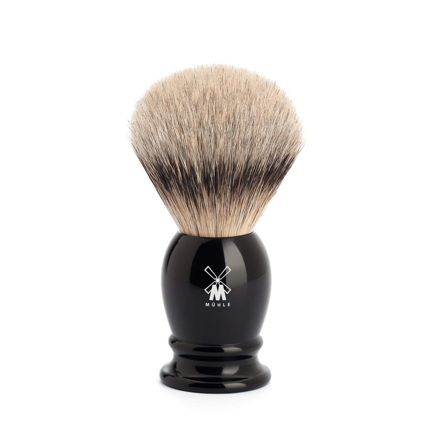 MÜHLE CLASSIC Silvertip Badger Shaving Brush for Men, Polished Resin Grip Beauty and Personal Care MÜHLE