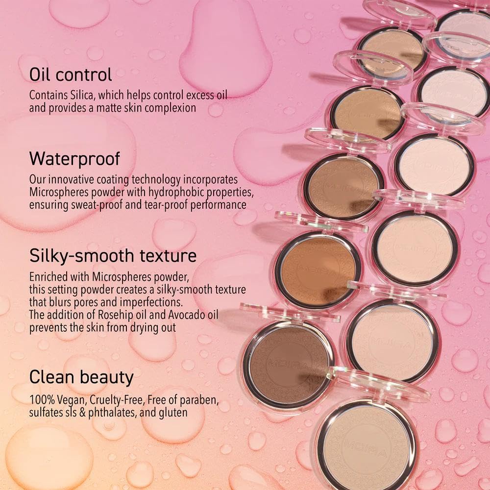 Soft Focus Waterproof Setting Powder (050) Beauty & Personal Care Moira