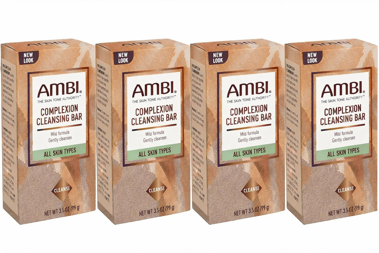 Ambi Complexion Cleansing Bar Soap (4) Beauty & Personal Care Ambi