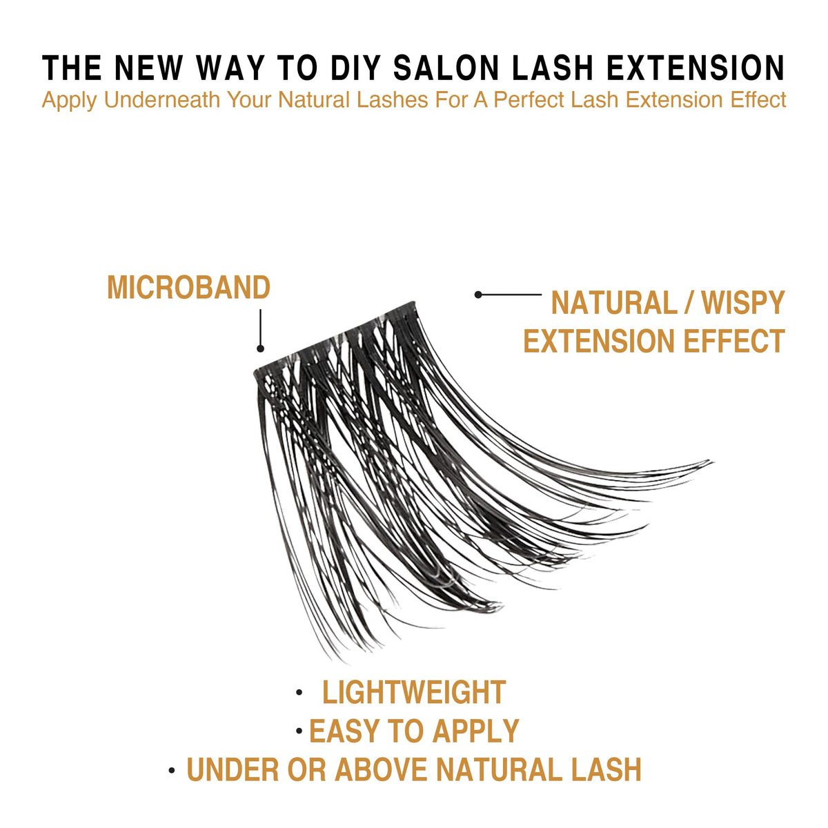 i•ENVY Extended False Eyelashes Faux Mink Featherlight Reusable Artificial Eyelashes Multipack Lash Clusters Beauty & Personal Care i•ENVY