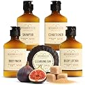 WOODBURY & CO Travel Size Shampoo Conditioner Body Wash Lotion & Soap (150 PK, 1.7 oz each), Guest Bathroom Essentials Toiletries Airbnb Bulk Mini Beauty & Personal Care HOTEL EMPORIUM, INC.