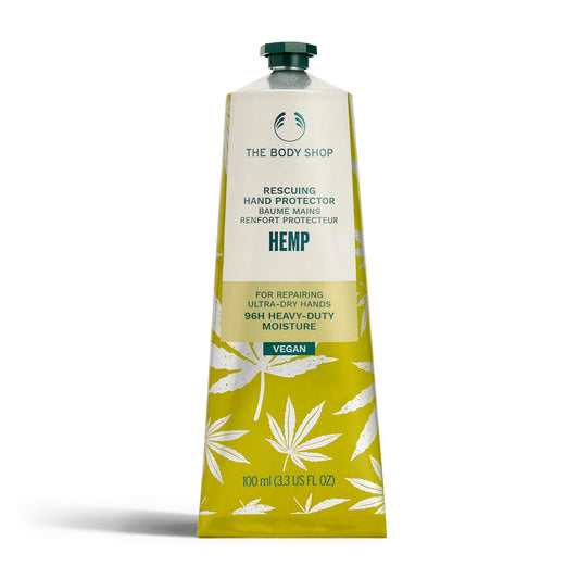 The Body Shop Hemp Hand Protector – Protecting & Hydrating Care for Ultra Dry Hands – 3.3 oz Beauty & Personal Care The Body Shop