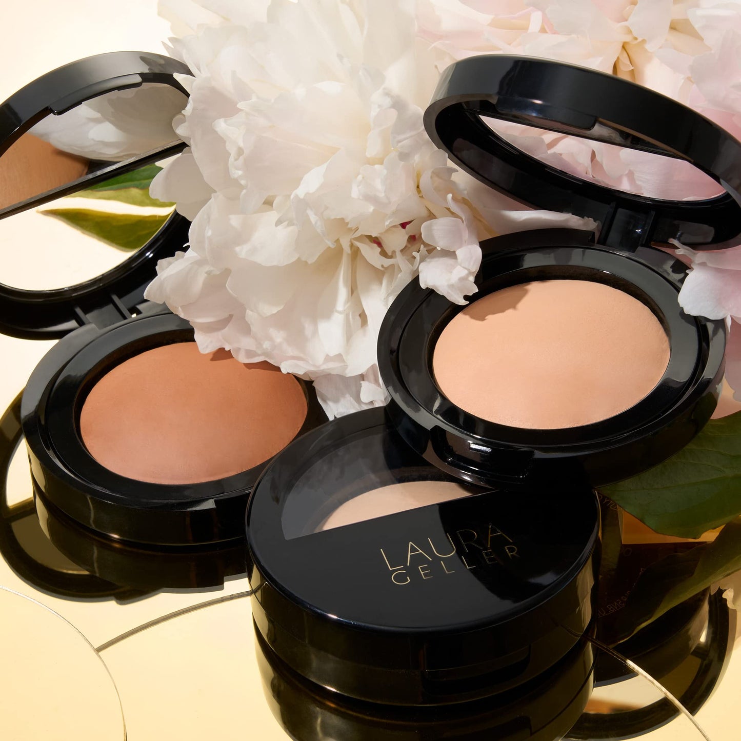 LAURA GELLER NEW YORK Baked Blurring + Setting Powder, Translucent Makeup Setting Powder For Soft-Focus Finish Minimize Fine Lines and Pores, Tan/Deep Beauty & Personal Care LAURA GELLER NEW YORK