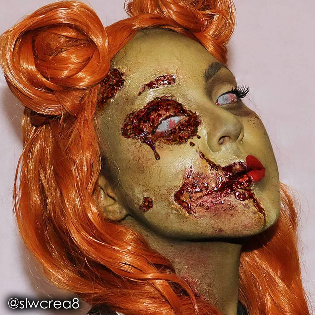 Mehron Makeup Coagulated Blood | Fake Blood | SFX Makeup for Halloween | 0.25 oz (7.4 g) | Made in the USA Beauty & Personal Care Mehron