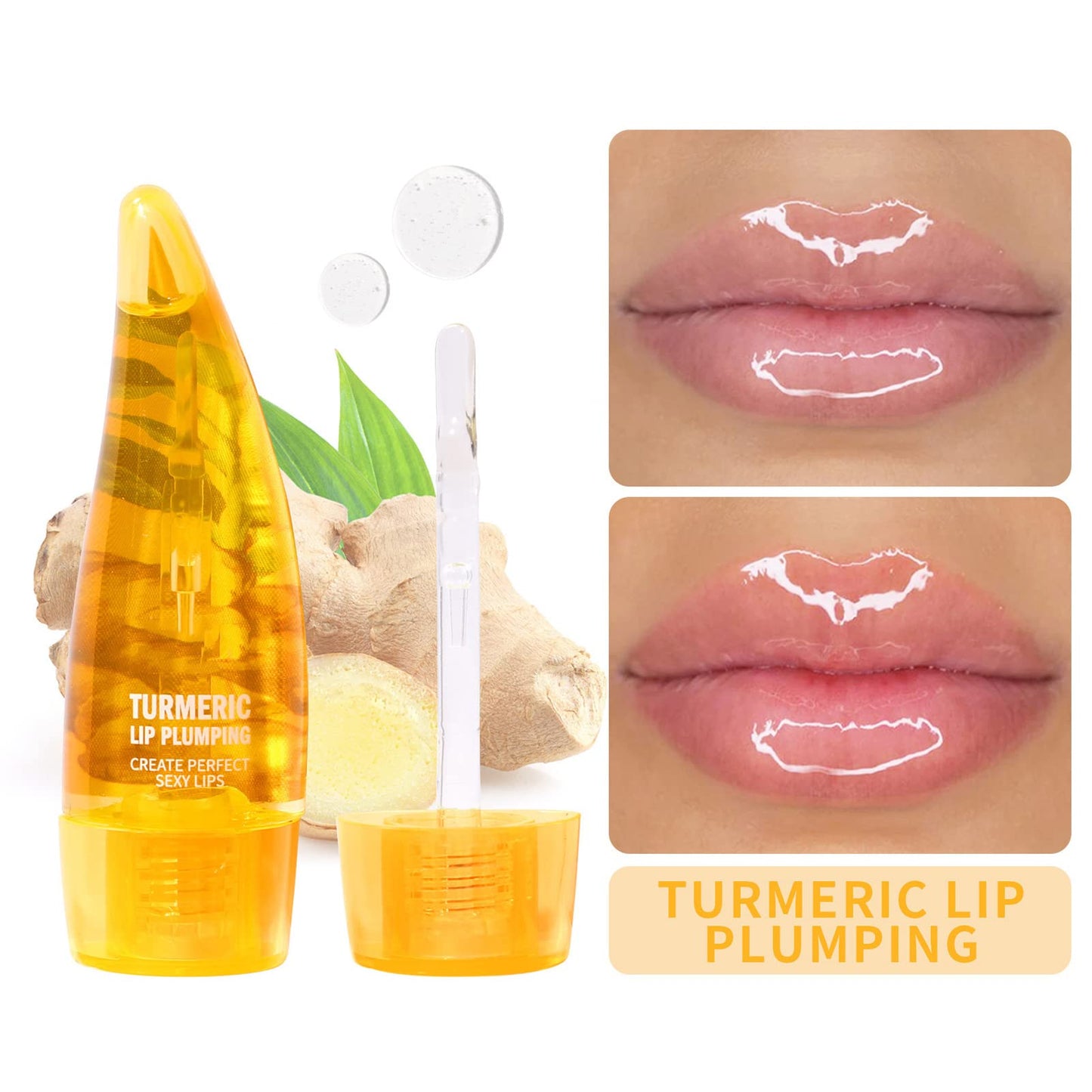 Lip Plumper Shape Gloss Enhancer Lip Essential Mint Lip Plumping Liquid Cute Night Fragrance Aromatherapy Lip Plumpers Beauty and Personal Care gernie