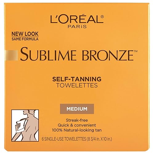 Loreal Paris Sublime Bronze self tanning Towelettes for body (3 Pack) Beauty & Personal Care L'Oreal Paris