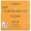 Loreal Paris Sublime Bronze self tanning Towelettes for body (3 Pack) Beauty & Personal Care L'Oreal Paris