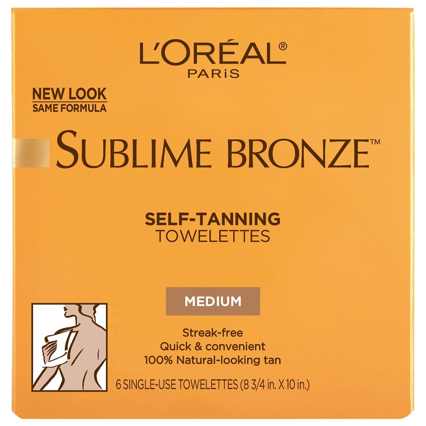 Loreal Paris Sublime Bronze self tanning Towelettes for body (3 Pack) Beauty & Personal Care L'Oreal Paris