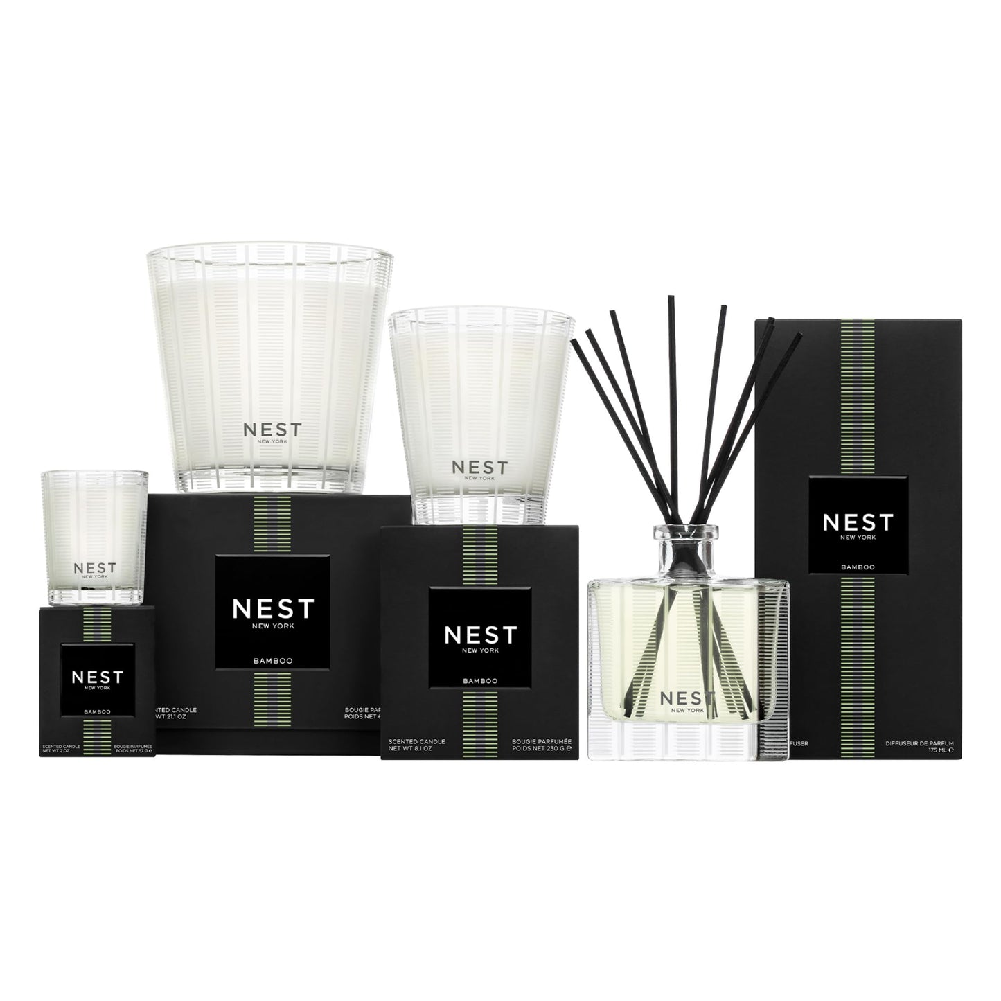 NEST New York Liquid Soap, Bamboo - 10 fl oz - Cleanses & Nourishes Skin - Approx. 300 Pumps Per Bottle - Gluten Free & Cruelty Free Beauty & Personal Care NEST New York