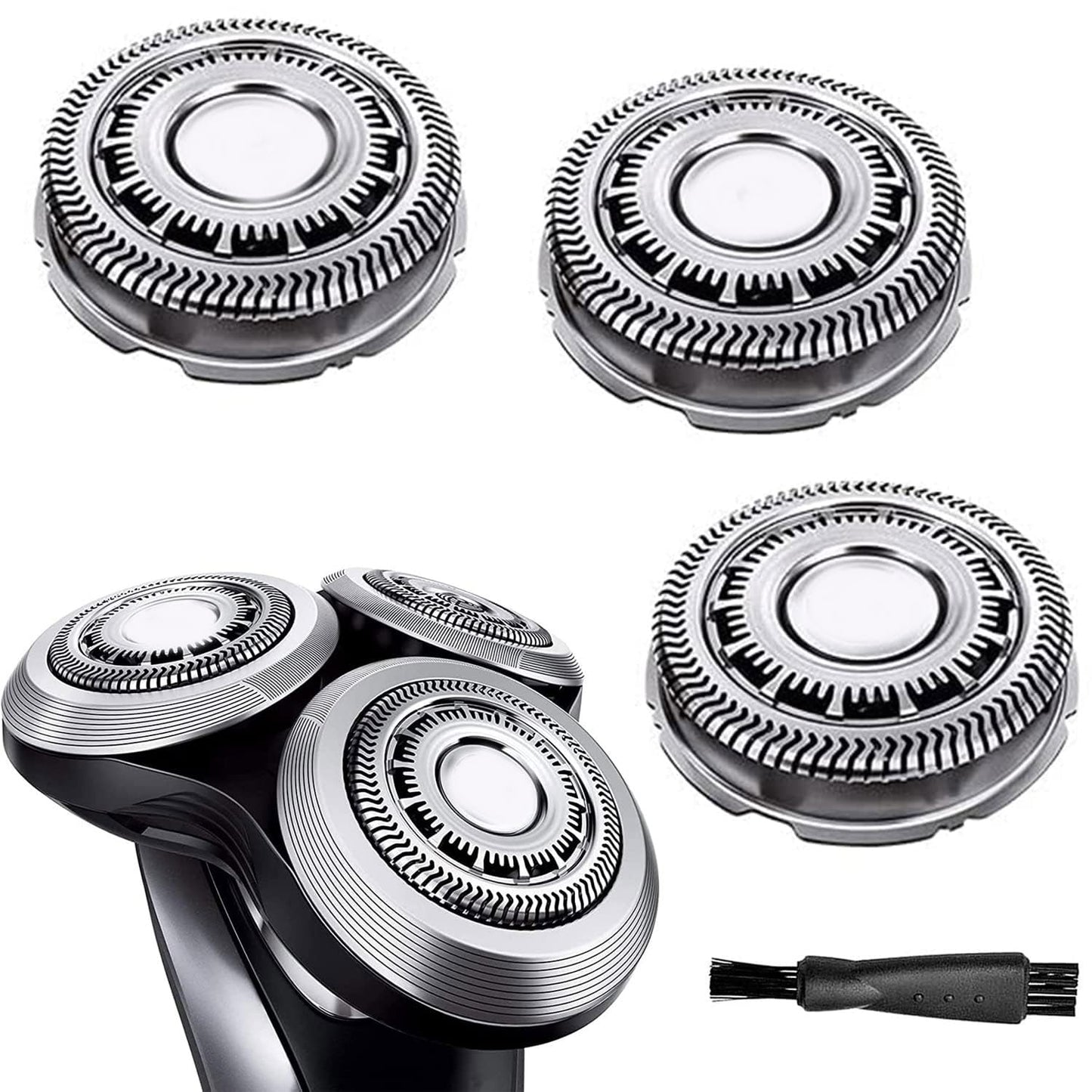 SH90 Replacement Heads Compatible with Philips Series 9000 8000, SH90 Upgraded Replacement Blades Shaving Razor Heads Fit for S9000 S8000 Razor Beauty and Personal Care Gleway