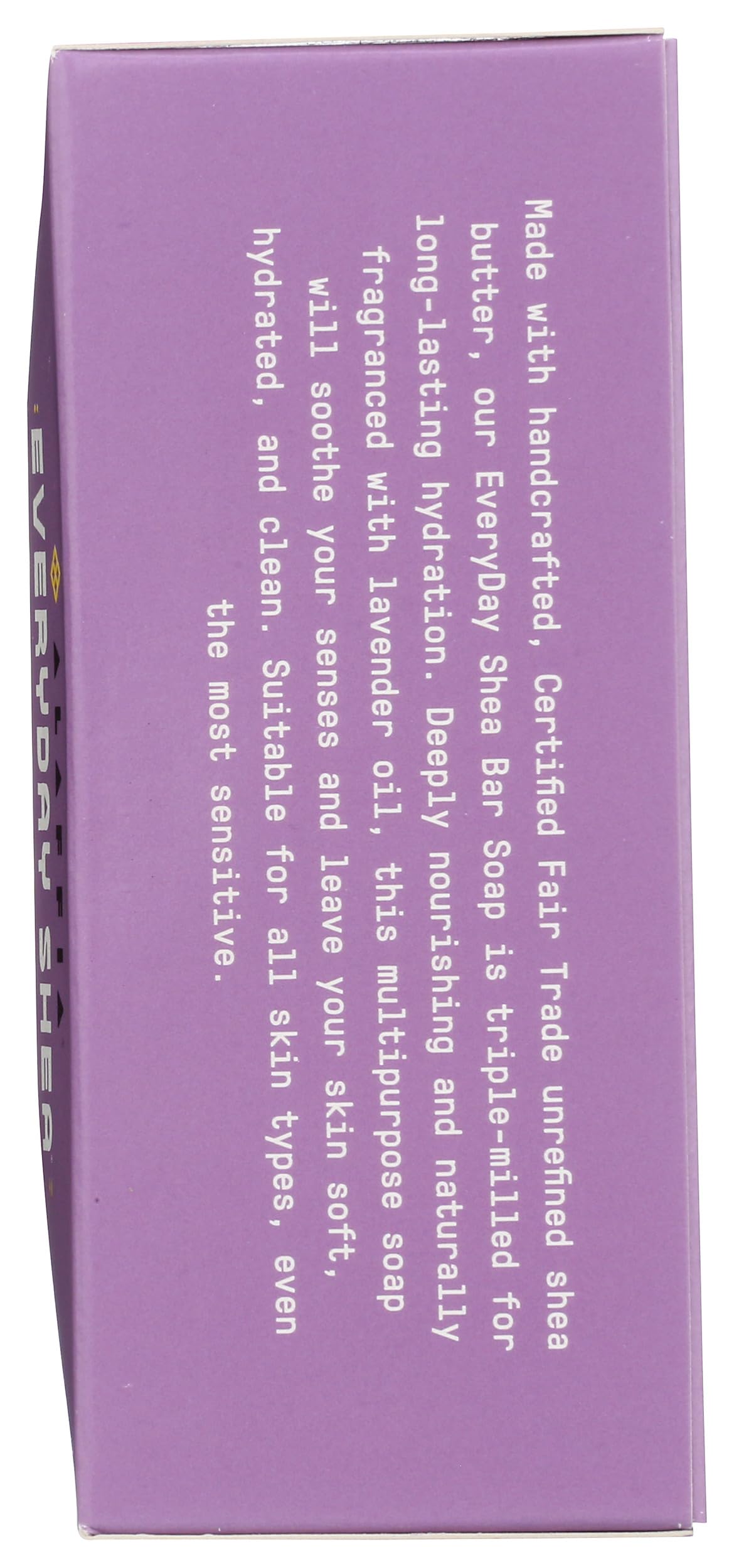 Alaffia Lavender Everyday Shea Bar Soap, 8 OZ Beauty & Personal Care Alaffia