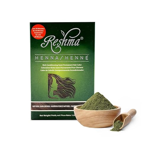 Reshma Beauty 30 Minute Henna Hair Color Infused with Organic Henna Lawsonia Inermis 100% Gray Coverage for Soft, Shiny Hair, Plant-Based Hair Beauty & Personal Care Reshma Beauty