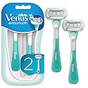Gillette Venus Extra Smooth Sensitive Disposable Razors for Women with Sensitive Skin, 2 Count Beauty & Personal Care Gillette Venus
