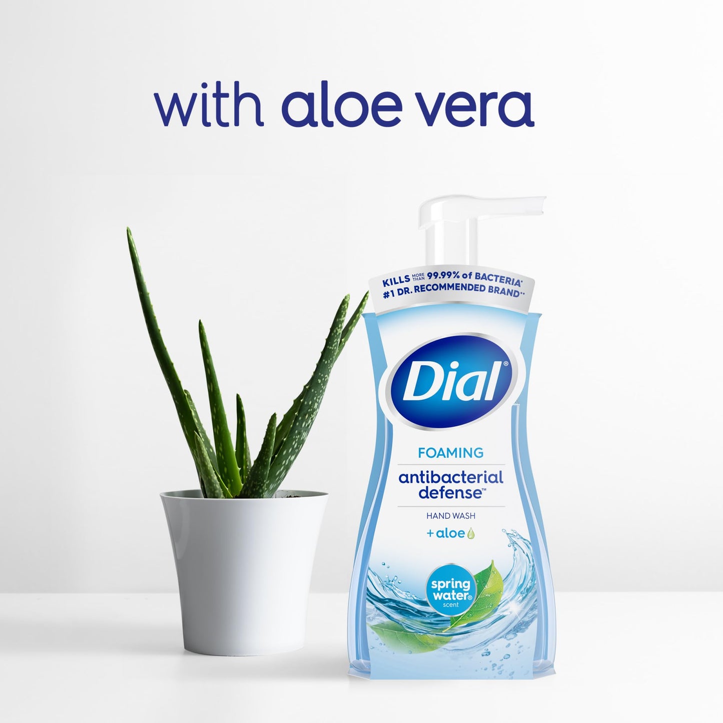 Dial 05400 7.5 Oz Spring Water Anti-Bacterial Foaming Hand Soap Beauty & Personal Care Dial