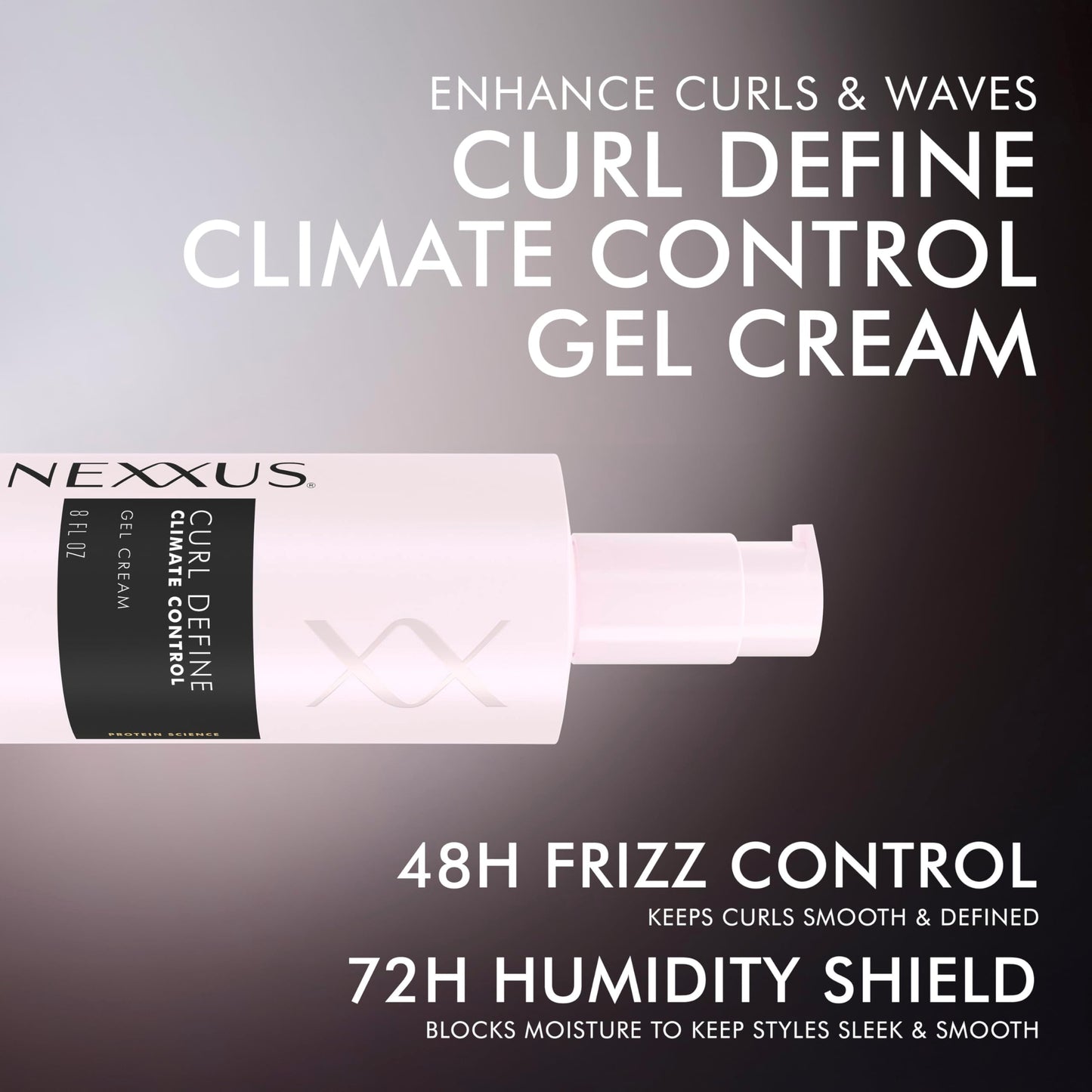 Nexxus Styling Curl Define Curl Cream Climate Control Gel Cream Hair Cream Powered by Styleprotect Technology 8 oz Beauty & Personal Care Nexxus