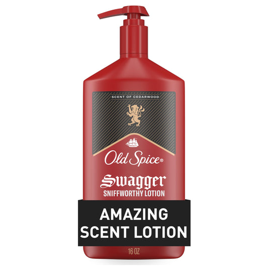 Old Spice Hand, Face & Body Lotion for Men, 24/7 Lightweight Moisturization with Amazing Scent, Instant Absorption, For All Skin Types, Swagger Beauty & Personal Care Old Spice