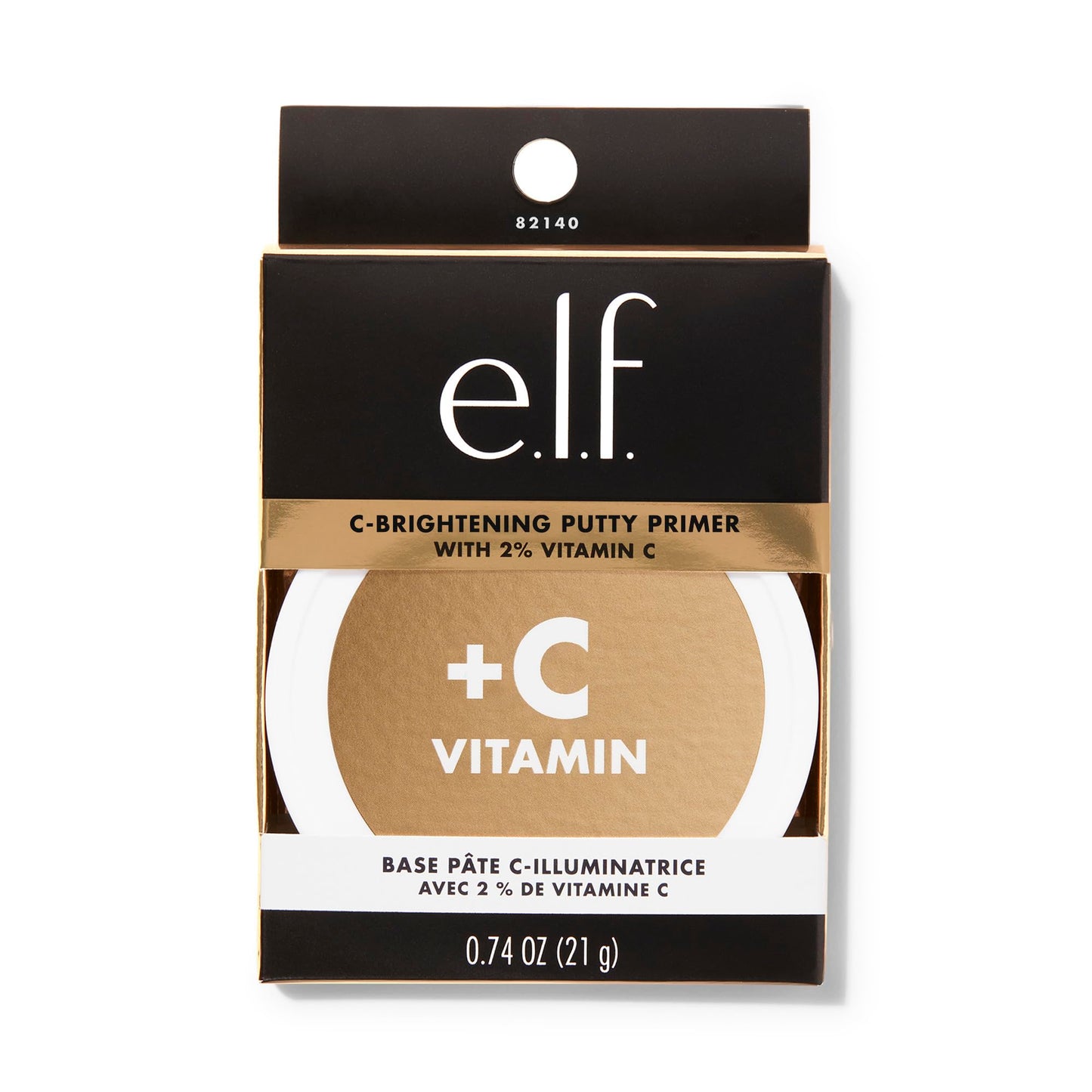 e.l.f. C-Brightening Putty Primer, Makeup Primer For Brightening & Evening Out Skin Tone, Enriched With Vitamin C, Universal Sheer (Packaging May Beauty & Personal Care e.l.f.
