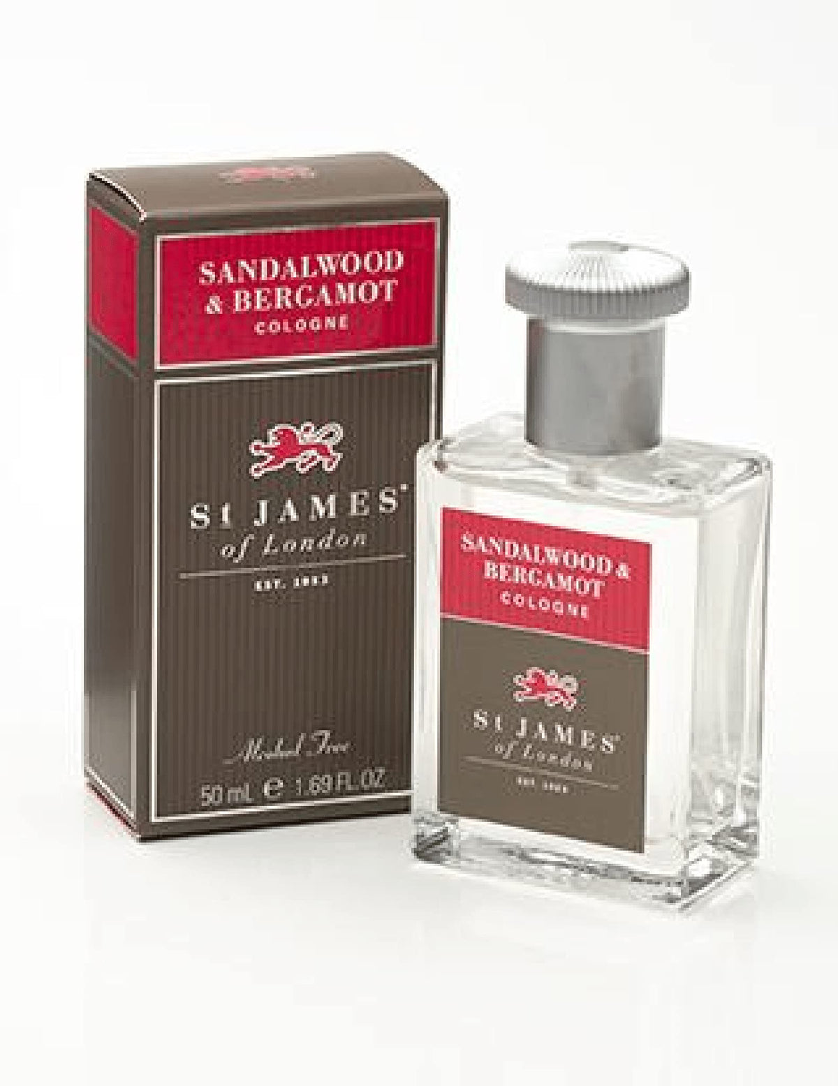 St James of London Sandalwood & Bergamot Cologne, 1.69 Fl Oz Beauty & Personal Care St James of London