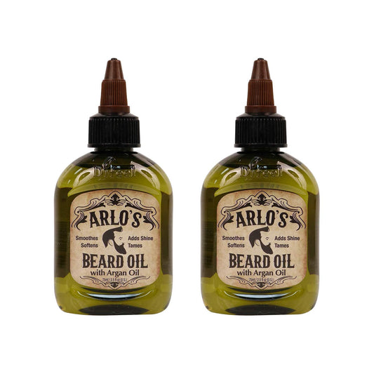 Arlo's Beard Oil - Argan Oil 2.5 ounce (2 Pack) Beauty and Personal Care Arlo's