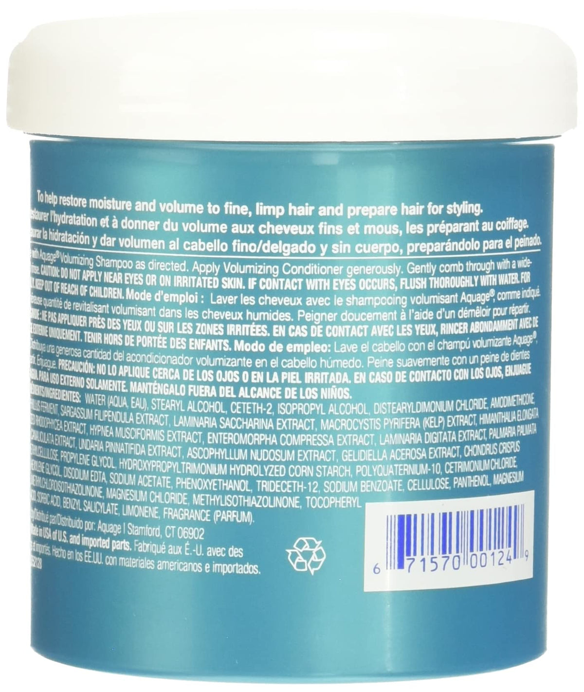 AQUAGE SeaExtend Volumizing Conditioner, 16 Fl Oz Beauty & Personal Care Aquage