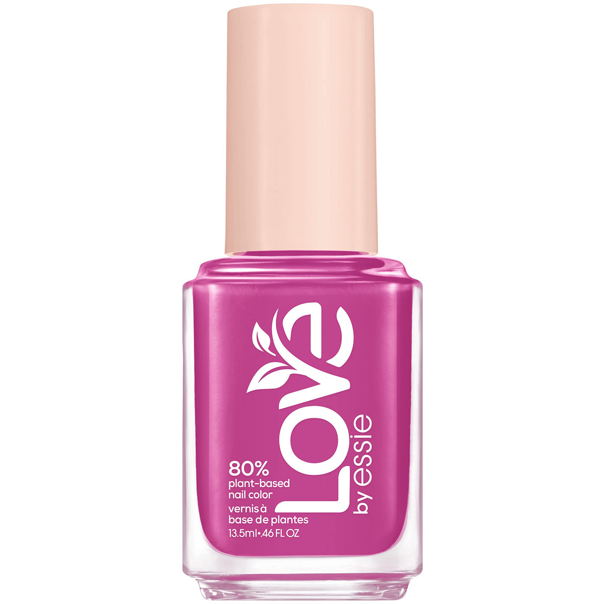 LOVE by essie Nail Polish, 80% Plant-based, Salon-Quality, Vegan, Pink, Get It Girl, 0.46 Fl Oz