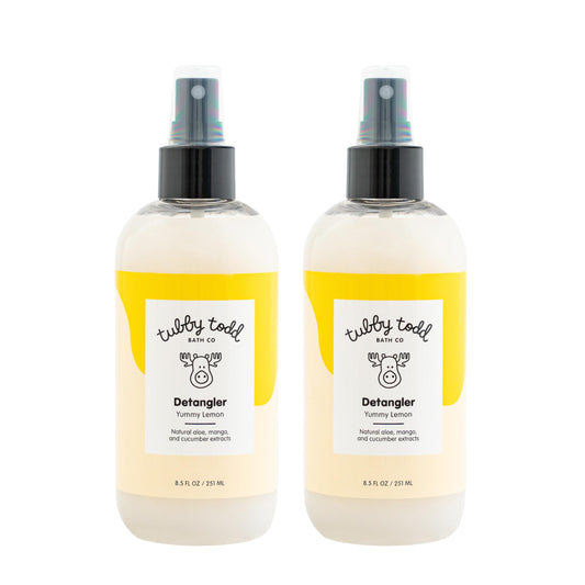 TUBBY TODD Hair Detangler Spray for Kids - Hair Detangling Spray with Baobab & Coconut Oil - Gentle & Moisturizing Kids Hair Detangler Spray - 8.5oz Beauty & Personal Care TUBBY TODD