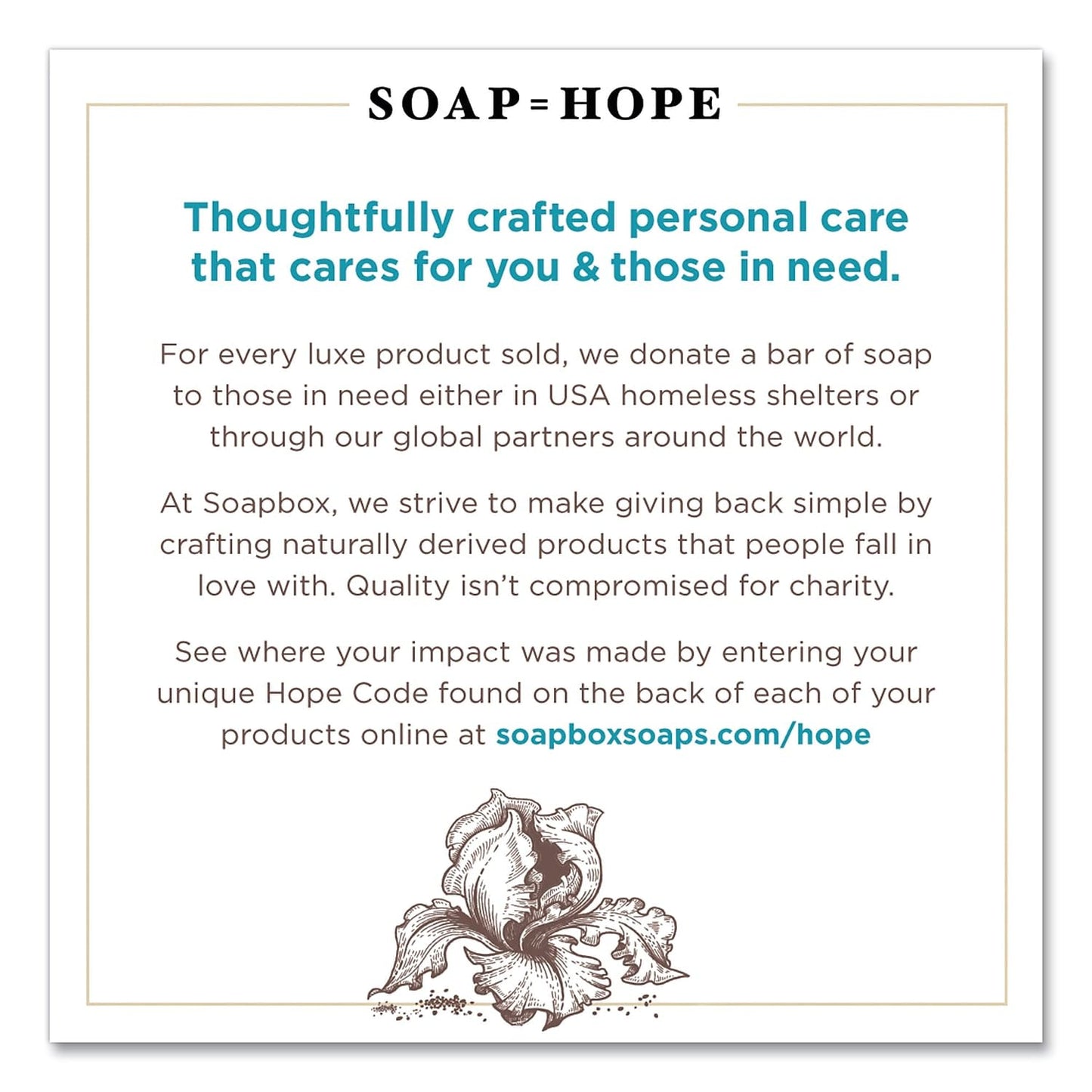 SBS Soapbox Hand Soap, Vanilla and Lily Blossom, 12 oz Pump Bottle, 12/Carton (00679CT) Beauty & Personal Care Soapbox