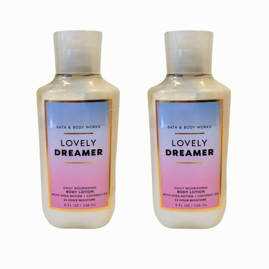 Bath & Body Works Daily Nourishing Body Lotion, Set of 2, 8oz Each (Lovely Dreamer) Beauty & Personal Care Bath & Body Works