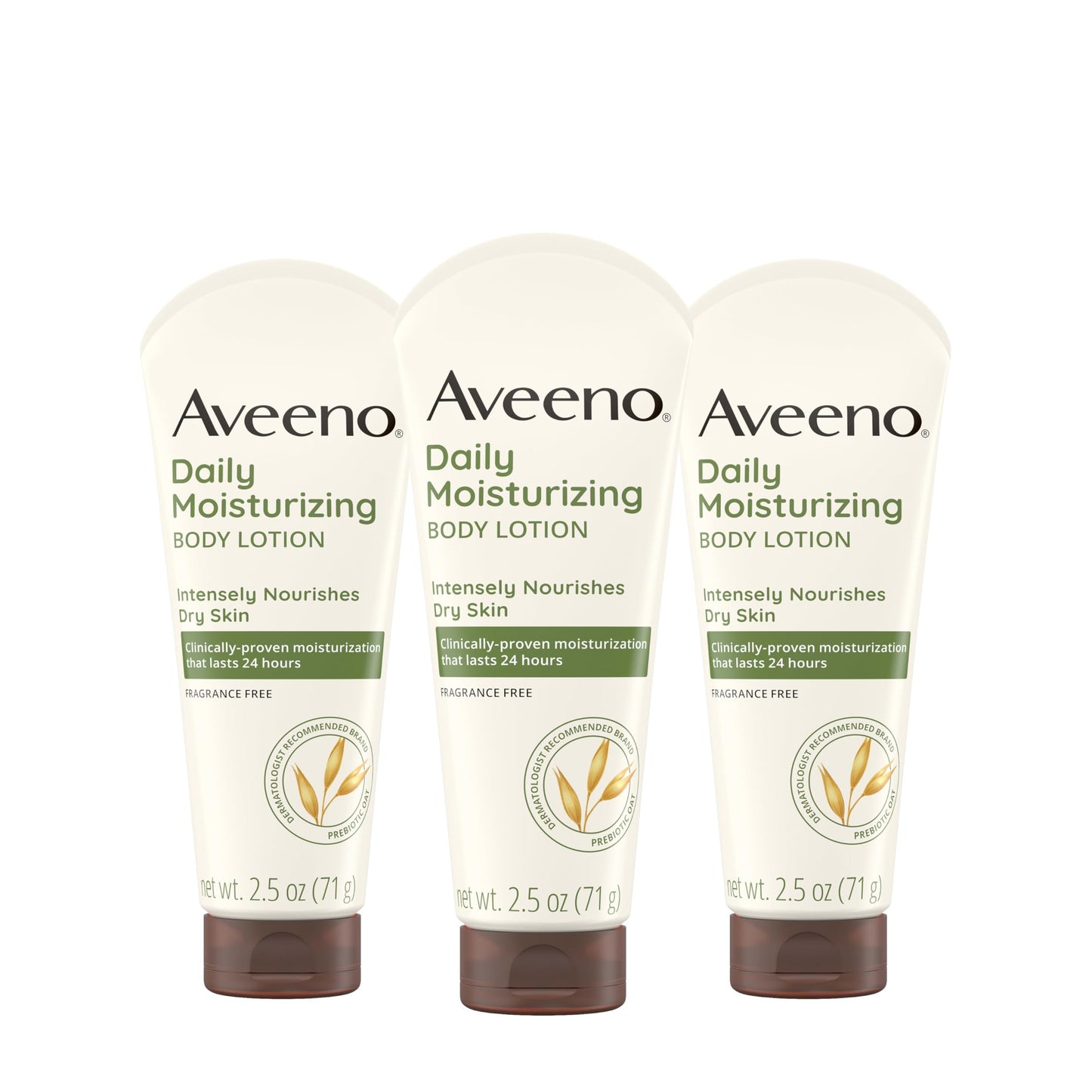 Aveeno Daily Moisturizing Body Lotion, Gentle Lotion Nourishes Dry Skin with Moisture, Sooth-ing Prebiotic Oat, Fragrance-Free, Non-Comedogenic Beauty & Personal Care Aveeno