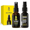 Beard Club Sea Salt Texture Spray for Men & Women - Thickening, Volumizing, Curl-Defining for All Hair Types - Paraben, Sulfate, Alcohol-Free Beauty & Personal Care The Beard Club