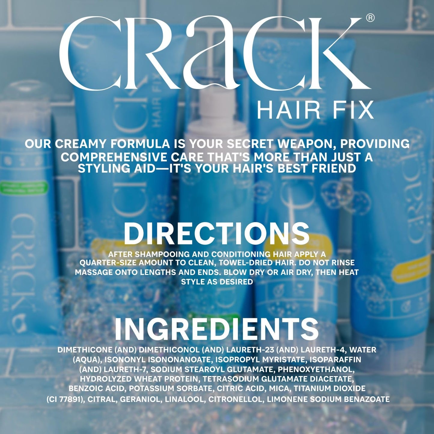 Crack HAIR FIX - Styling Creme, .75 Ounce Beauty & Personal Care Crack