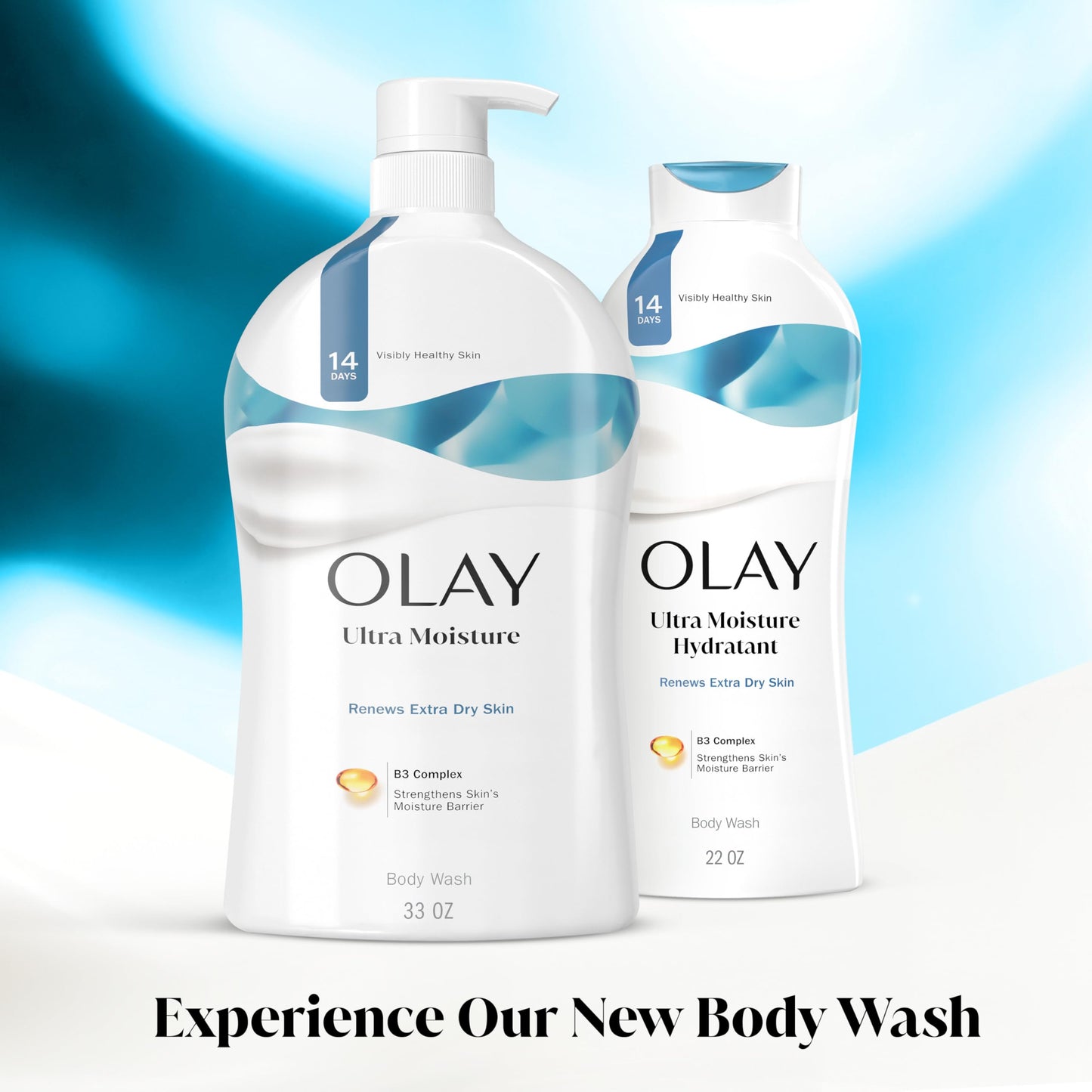 Olay Body Wash for Women, Ultra Moisture, Renews Extra Dry Skin, 24/7 Moisture Barrier Repair, Hydrating Formula for Visibly Healthy Soft Skin Beauty & Personal Care Olay