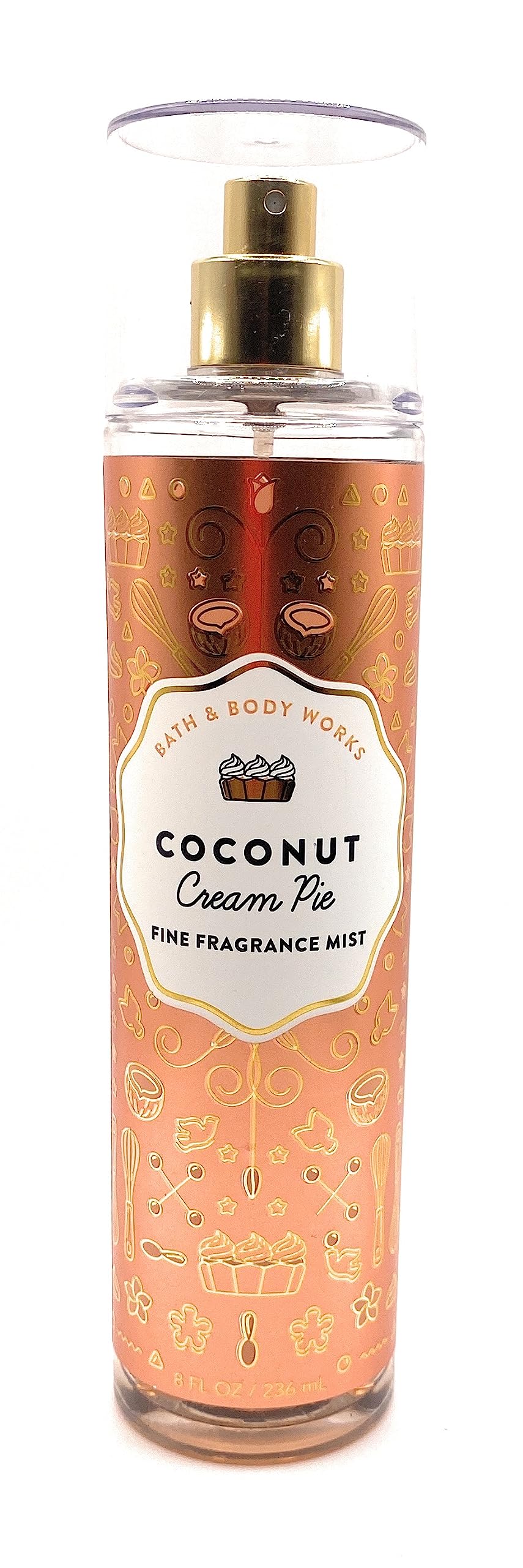 Bath & Body Works Coconut Cream Pie Fine Fragrance Mist 8 Fluid Ounce Spray Beauty & Personal Care Bath & Body Works