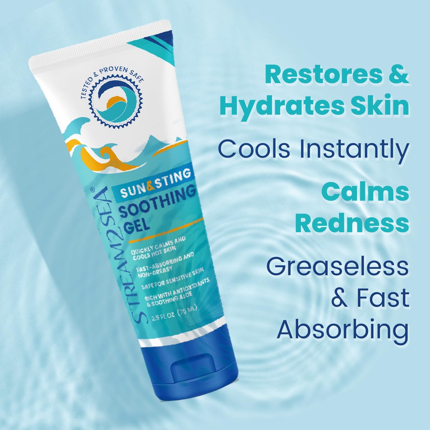 STREAM 2 SEA 6 Pack Natural Travel Sized Toiletries, 1oz Paraben Free Sample Size Shampoo, Conditioner, Lotion, Mineral Sunscreen SPF 20 and SPF 30 Beauty & Personal Care STREAM 2 SEA