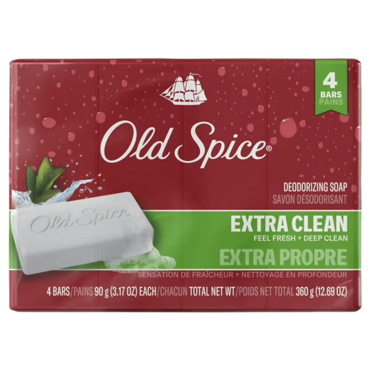 Old Spice Bar Soap for Men Palm Tree Scent 3.17 OZ Each 4 Bars Beauty & Personal Care Old Spice